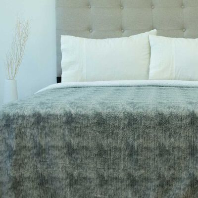 DORAL Frazada Doral 2 Plazas Fluffly Sherpa D4