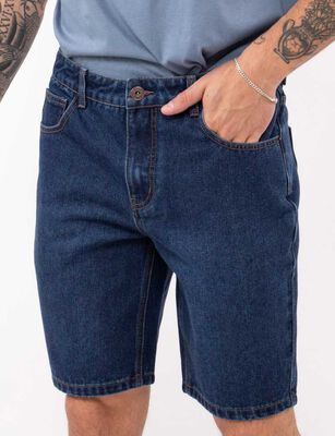 Imagen 2 del producto Bermuda Regular Hombre Icono Azul