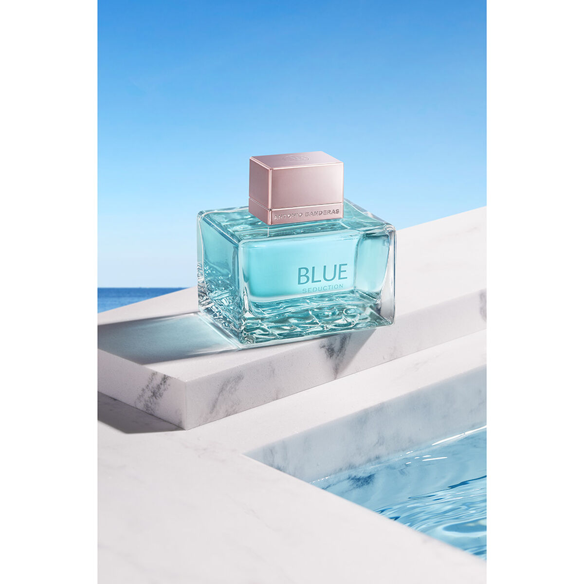 Perfume Antonio Banderas Set Blue Seduction Woman EDT 80 ml + Body Lotion 75 ml