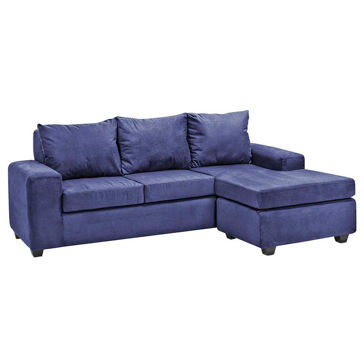 Sofá Seccional Innovamuebles Kahlo 4 Cuerpos Azul