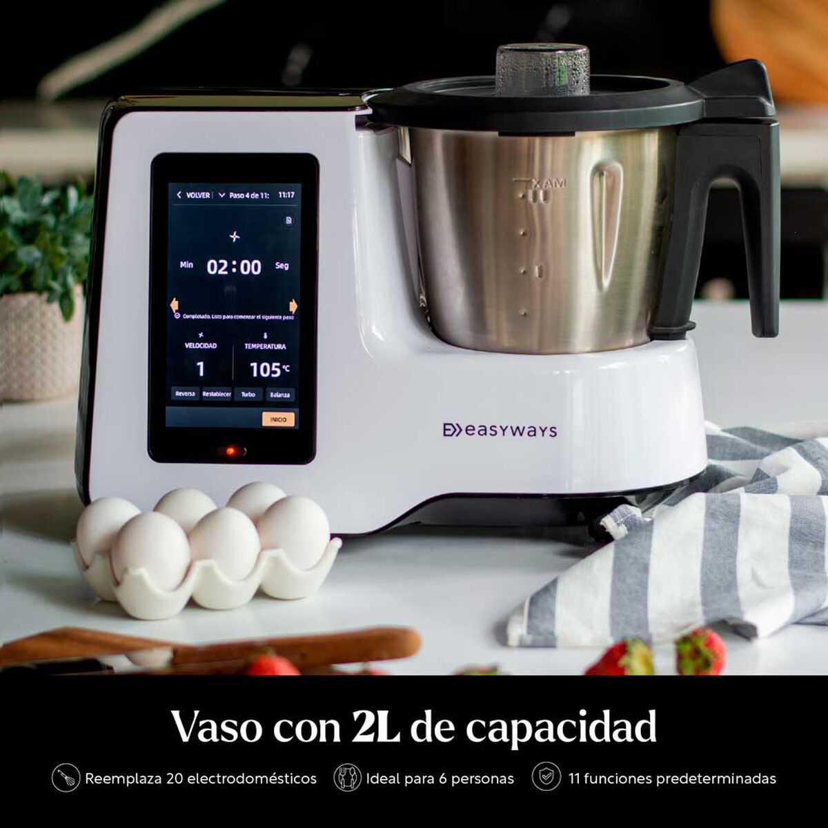 Robot de Cocina Easyways Kitchen Connect 2 lts.