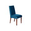 Silla Latam Home Cadiz Tela Velvet Azul