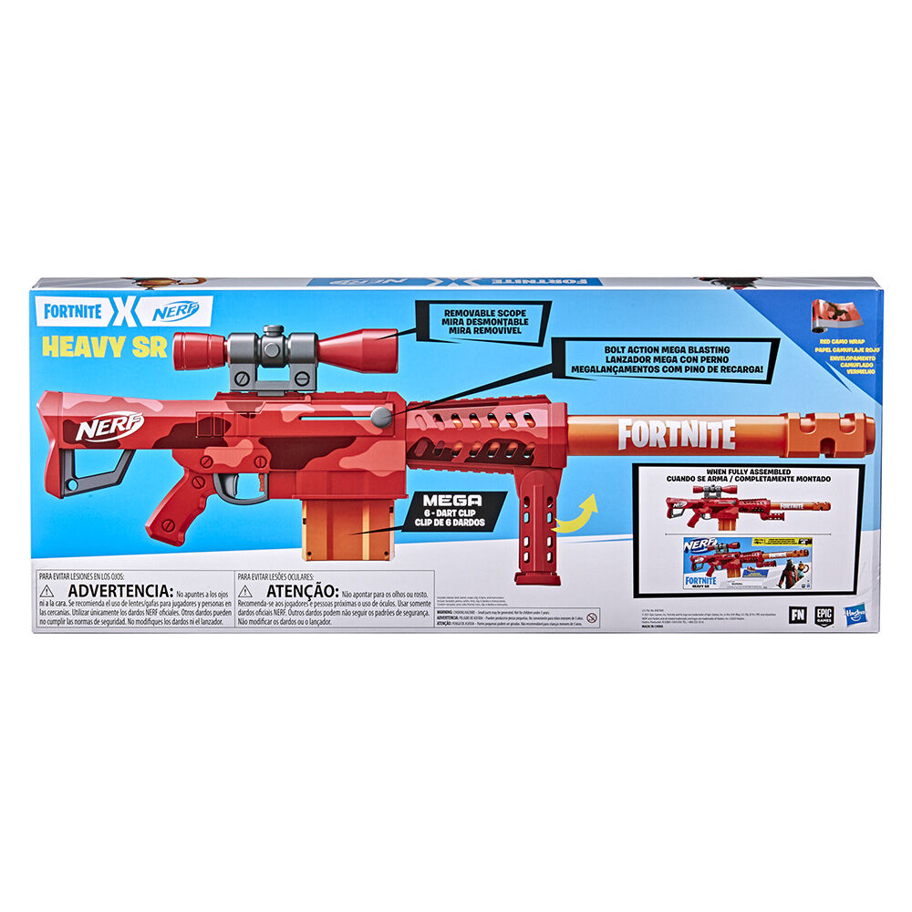 Lanzador Nerf Fortnite Heavy Sr | Abc