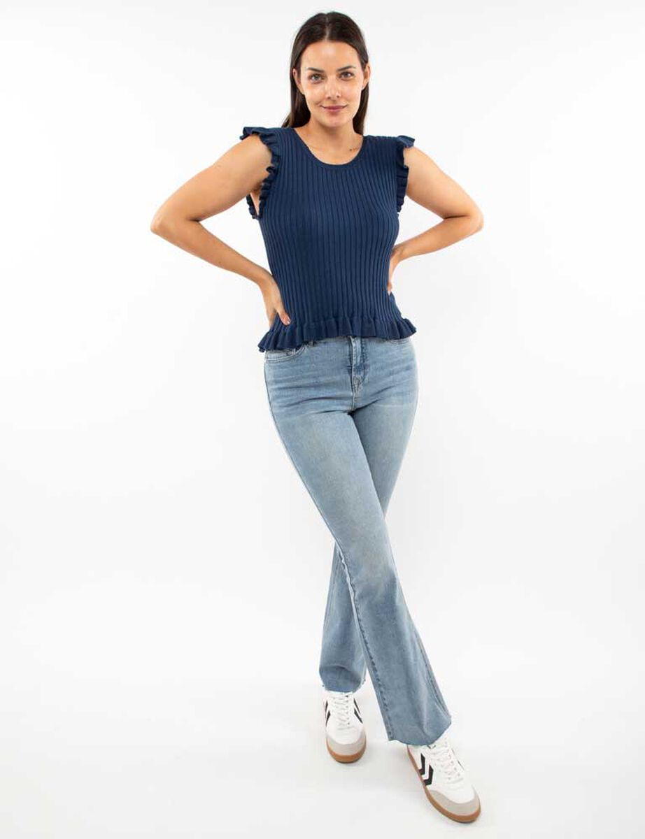 Polera Sin Mangas Mujer Zibel