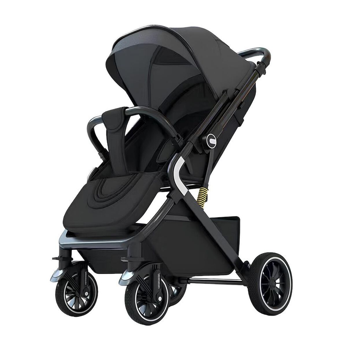 Coche de Paseo Reversible Premium Lubabycas Gris
