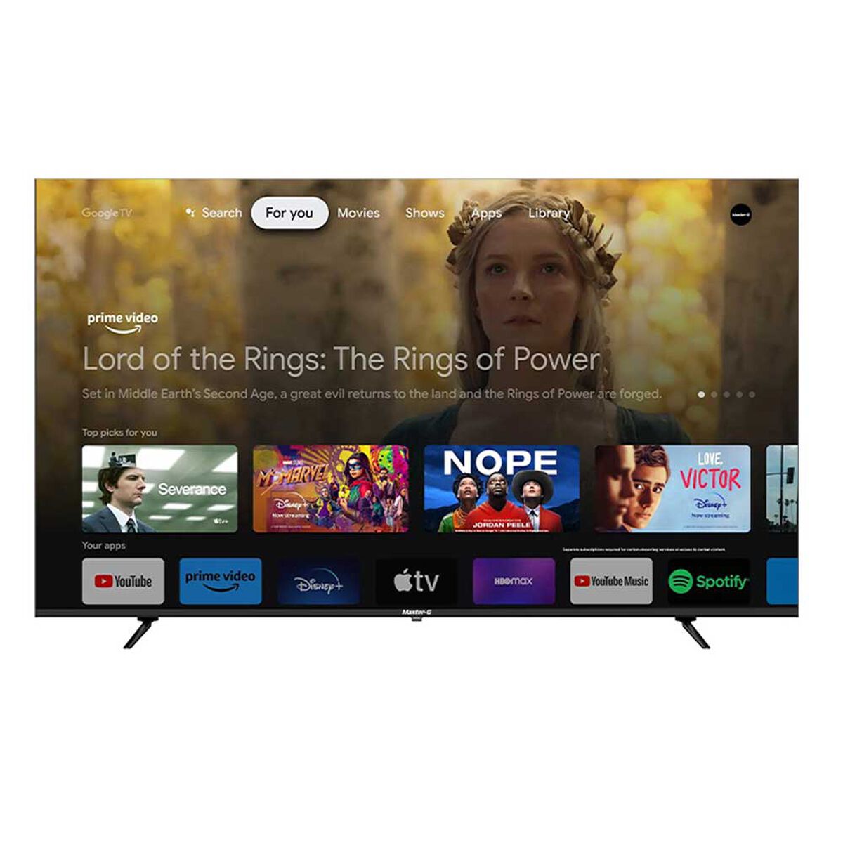 QLED Smart TV 75" 4K MGGK75UFQ Master-G