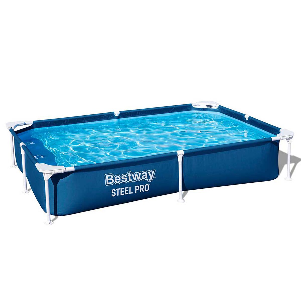 Piscina Estructural Rectangular Bestway Steel Pro 150x221 cm 1200 Litros