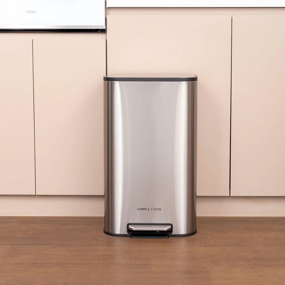 Basurero Mate con Pedal Simple Cook 30 lt.
