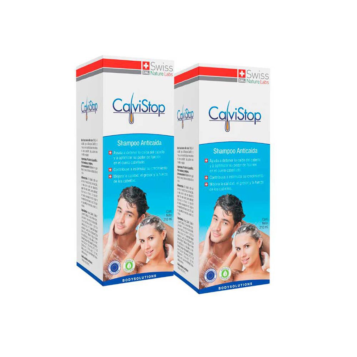 Calvistop Shampoo Anticaida Dos Meses Swiss Nature Labs