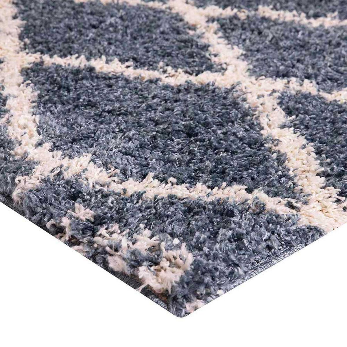 Alfombra Dib Shaggy Design 180 x 275 cm Verde