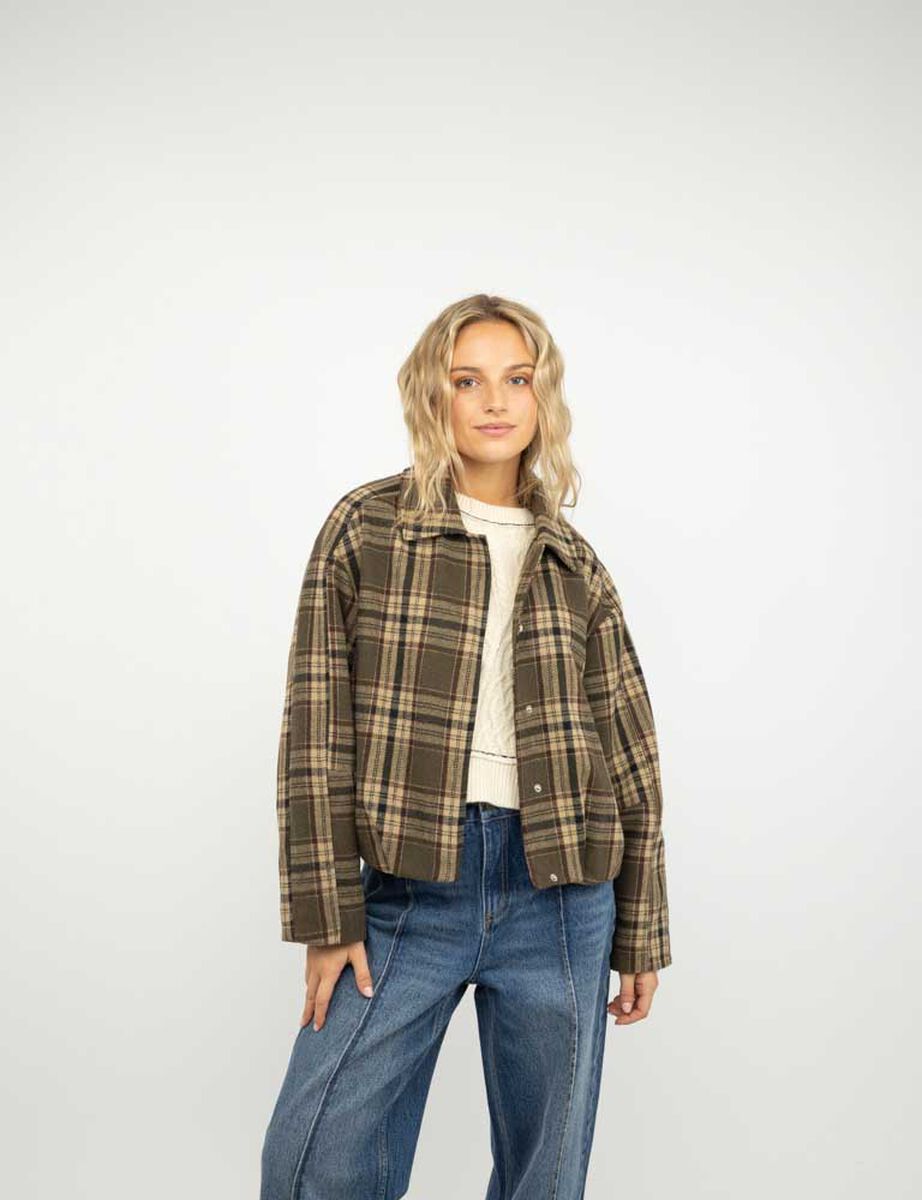 Chaqueta T&aacute;rtan Mujer Icono