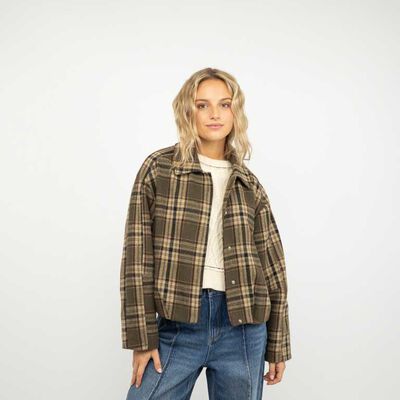 Chaqueta T&aacute;rtan Mujer Icono