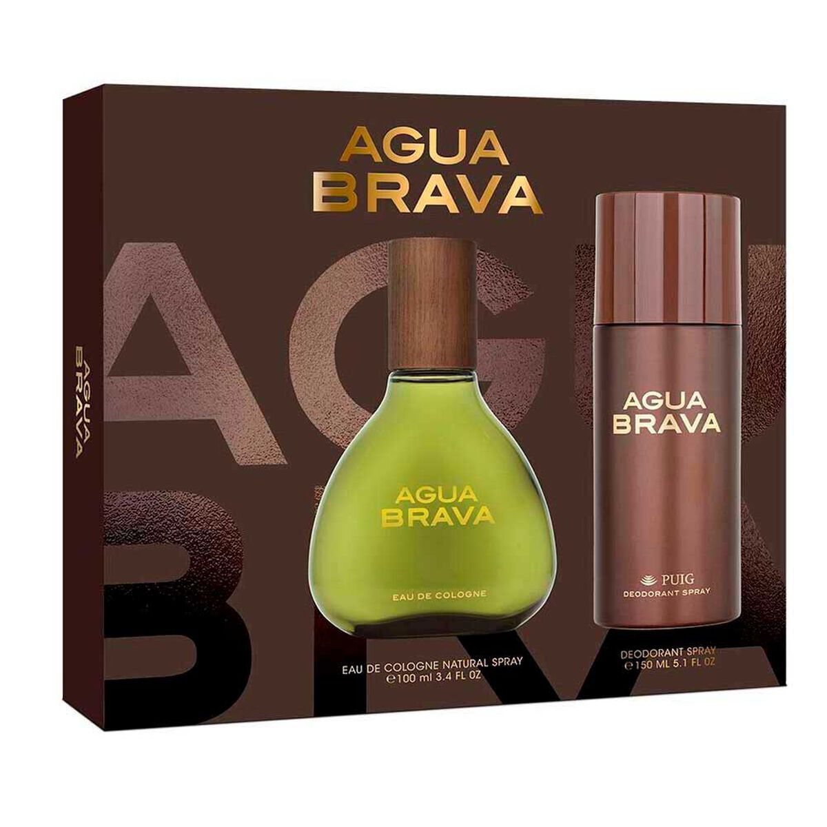 Set Perfume Agua Brava Hombre EDC 100ml + Desodorante 150ml