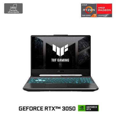 Notebook Gamer Asus TUF Gaming A15 FA506NCR-HN016W Ryzen 7 16GB 512GB SSD 15,6" NVIDIA RTX 3050