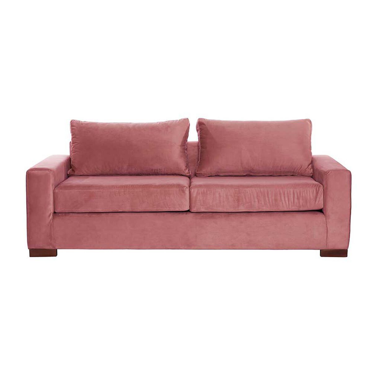 Sofá Cama Latam Home Livorno 3 Cuerpos Palo Rosa