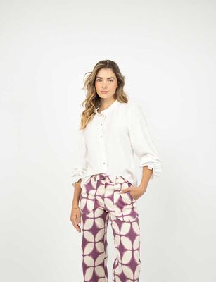 Imagen 1 del producto Blusa Manga Larga Mujer Alma Blanco