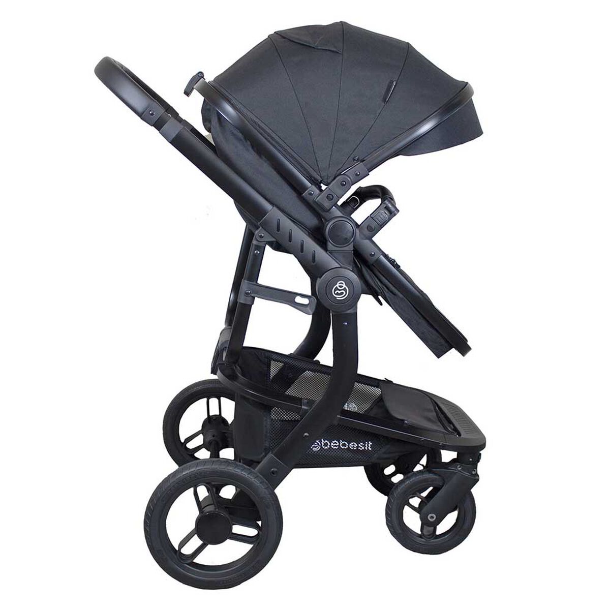 Coche Travel System Taurus Negro Bebesit