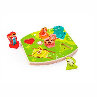 Imagen 1 del producto Puzzle Sonidos de La Granja Didáctico Hape