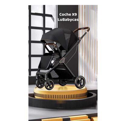 Imagen 2 del producto Coche de Paseo Modo Apego y Panorámico Lubabycas Gris