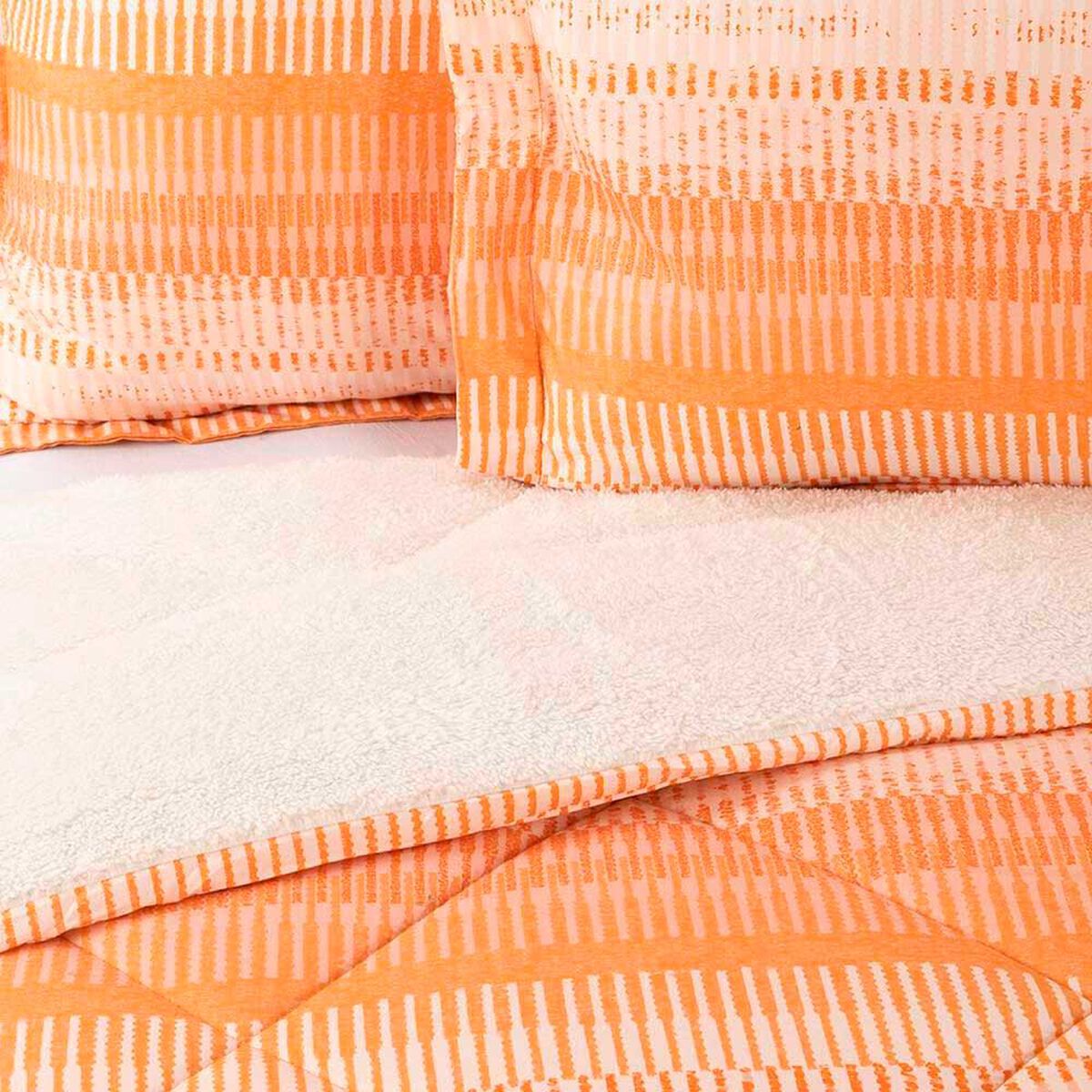 Plum&oacute;n Estampado Sherpa Casanova 2 Plazas