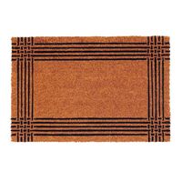 Limpiapiés Idetex Coco Border 60 x 120 cm Café