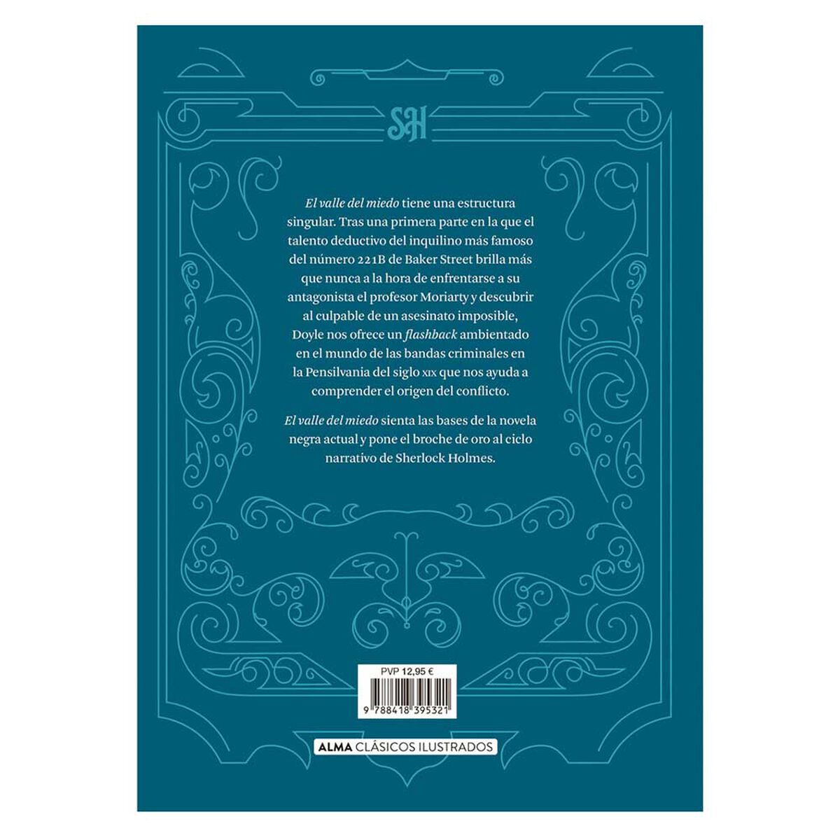 Libro El Valle del Miedo Arthur Conan Doyle Editorial Alma