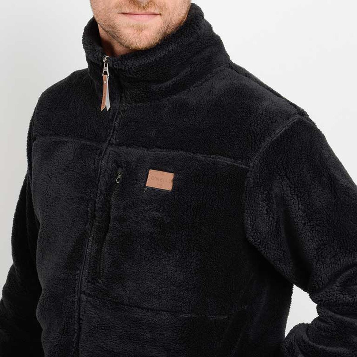 Polerón Chiporro Cuello Cierre Overlock Bolsillos Hombre O´neill