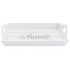 Bandeja Madera Vgo Home Rectangular 22 x 15 cm Blanco