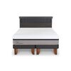 Cama Europea CIC Base Normal King Balance + Respaldo Dublin