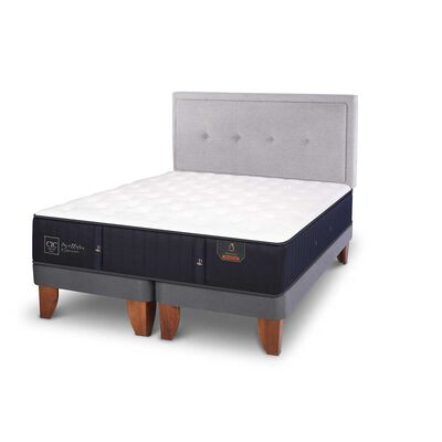Imagen 2 del producto Cama Europea CIC Base Dividida 2 Plazas Premium + Respaldo