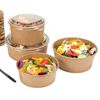 Envase Bowl con Tapa Pet Marrón De Gaune 1000ml