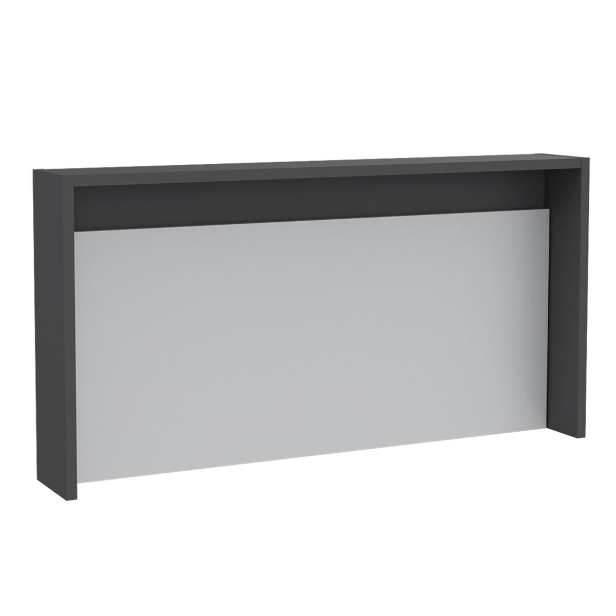 Escritorio Plegable TuHome Wall Plomo/Blanco