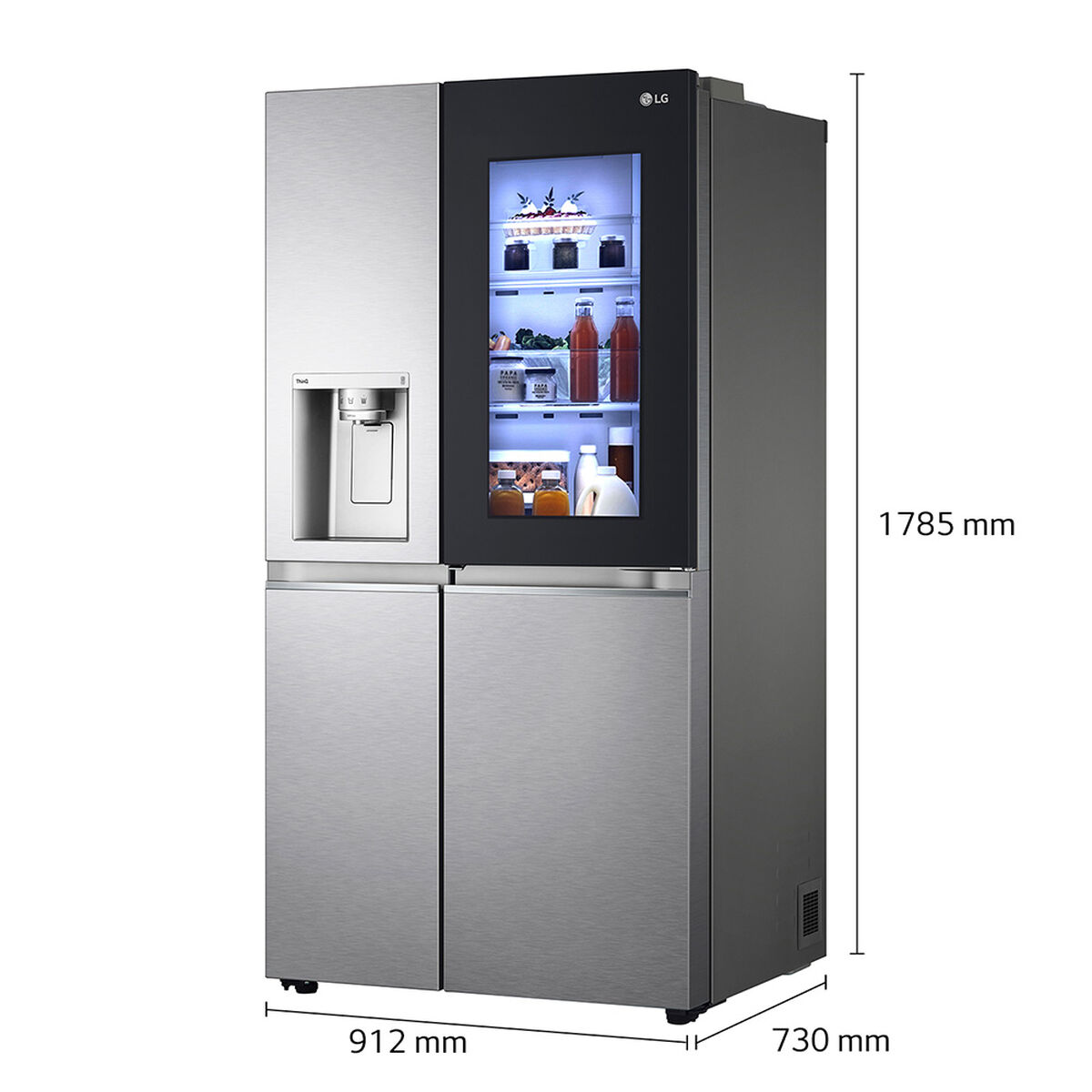 Refrigerador Side by Side LG LS66SXSC 570 lts.
