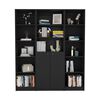 2 Estantes 45 cm + Estante 2 Puertas TuHome Home Wengue