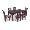 Juego de Comedor CIC Ñuble Chocolate 6 Sillas