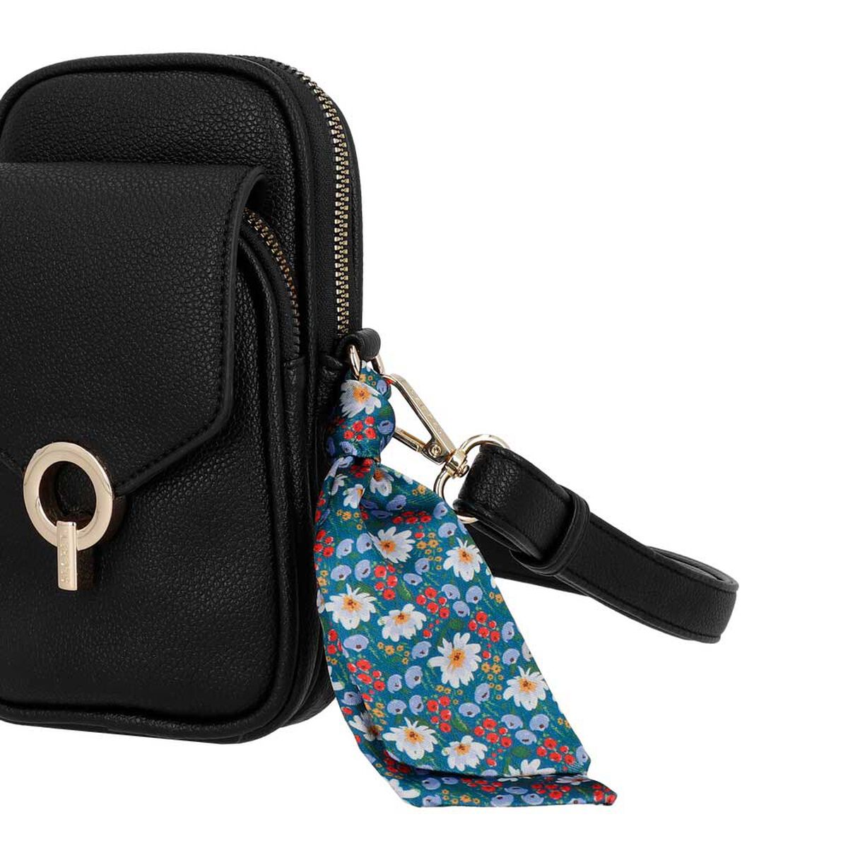 Portacelular de Mujer Secret Bergen SC7 Grande Negro