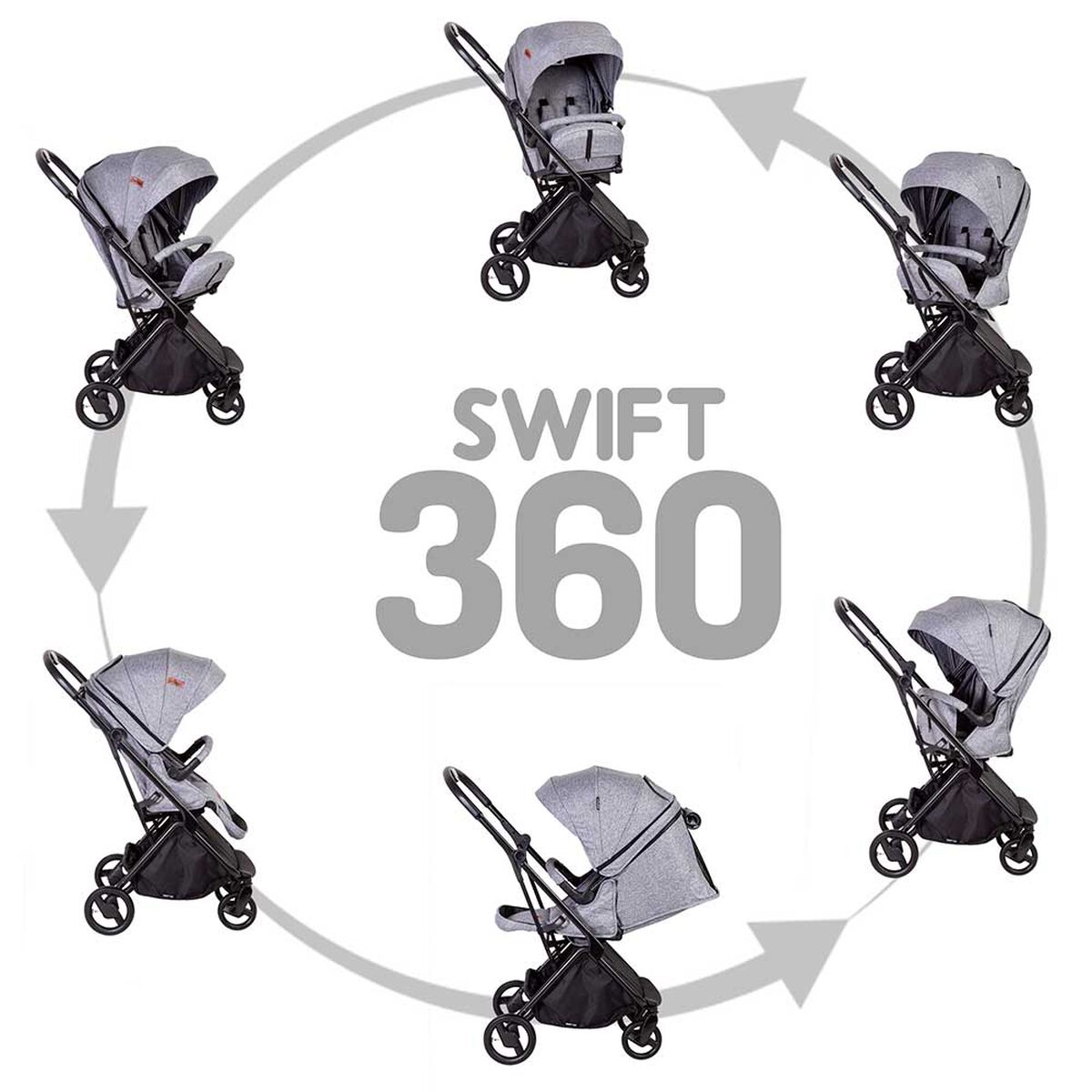 Coche Travel Swift Beige Bebesit