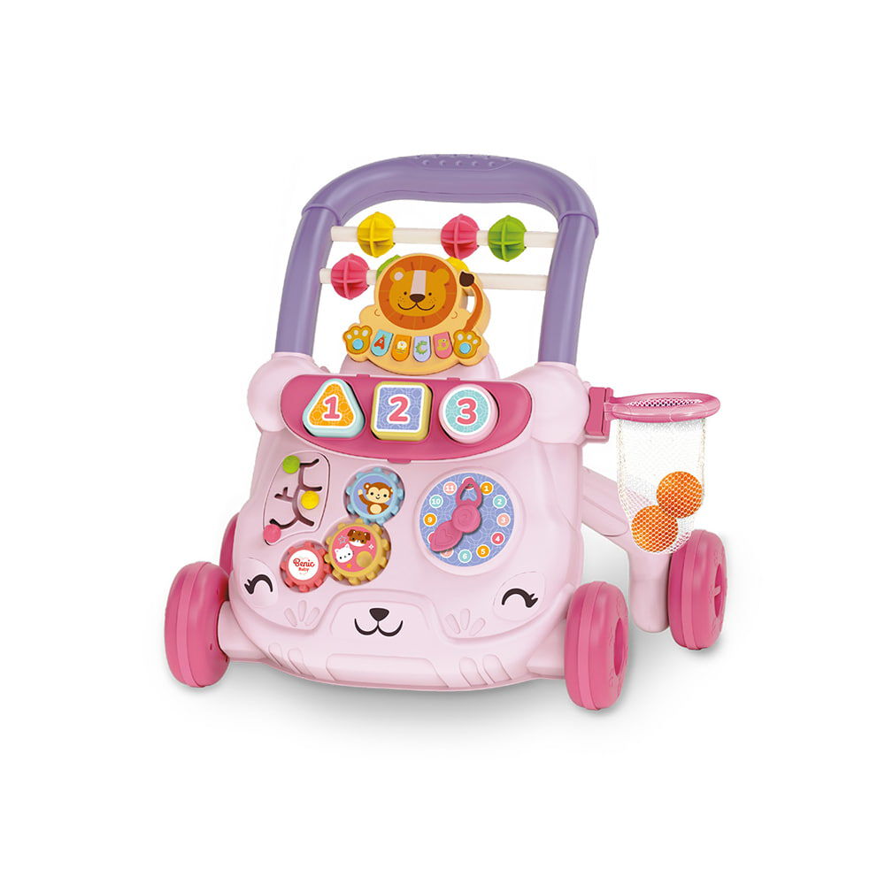 Caminadora Multifuncional Rosada Benic Baby