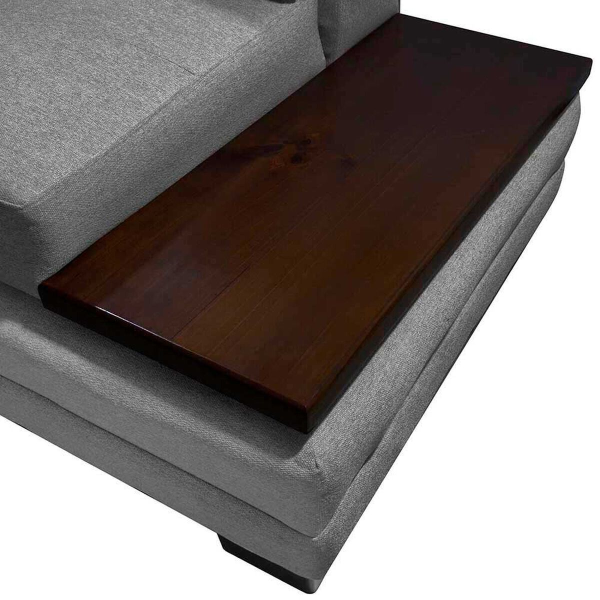 Sof&aacute; Seccional Living Factory Michigan 6 Cuerpos Gris