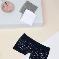 Pack 3 Pantaletas Niña Intime Azul