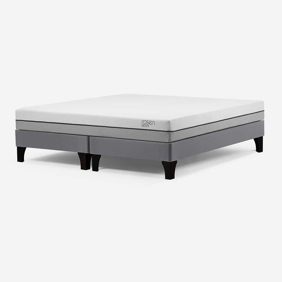 Cama Europea Rosen Base Dividida King Pratta