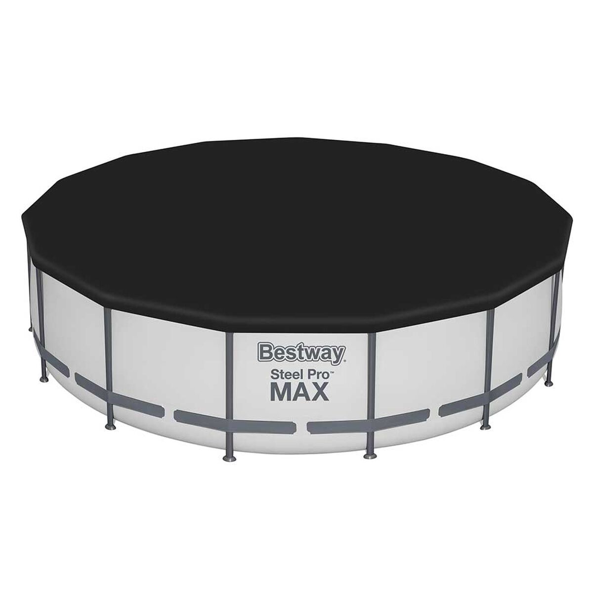 Piscina Estructural Bestway Steel Pro Max Gris 457 x 107 cm 14970 lt 