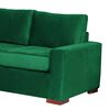 Sof&aacute; Seccional Izquierdo Latam Home Livorno 3 Cuerpos Verde