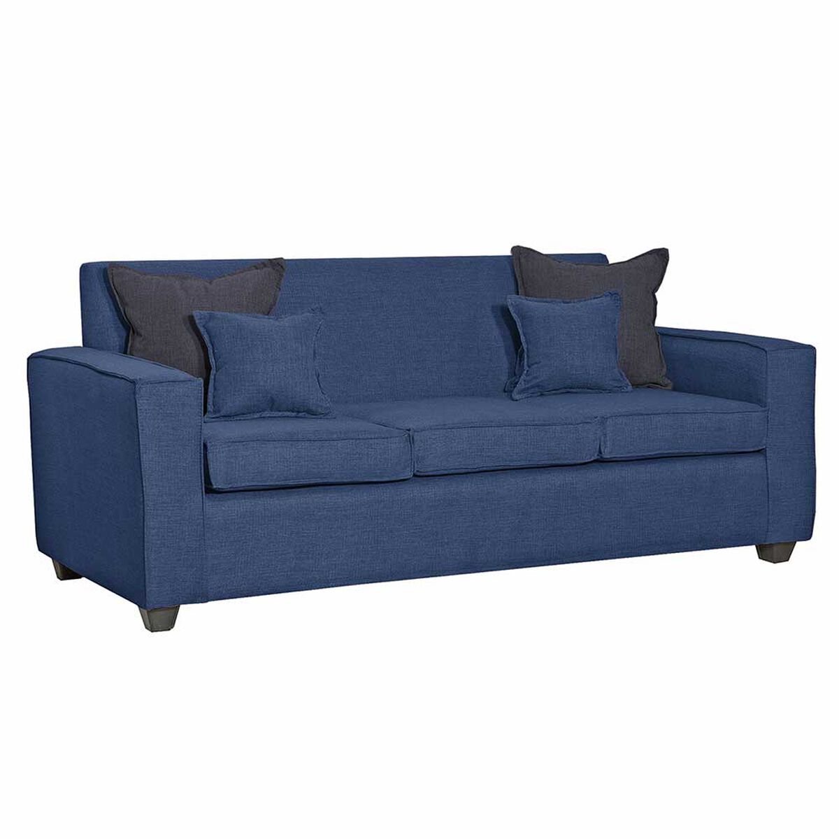 Sof&aacute; Black Factory Berta 3 Cuerpos Azul