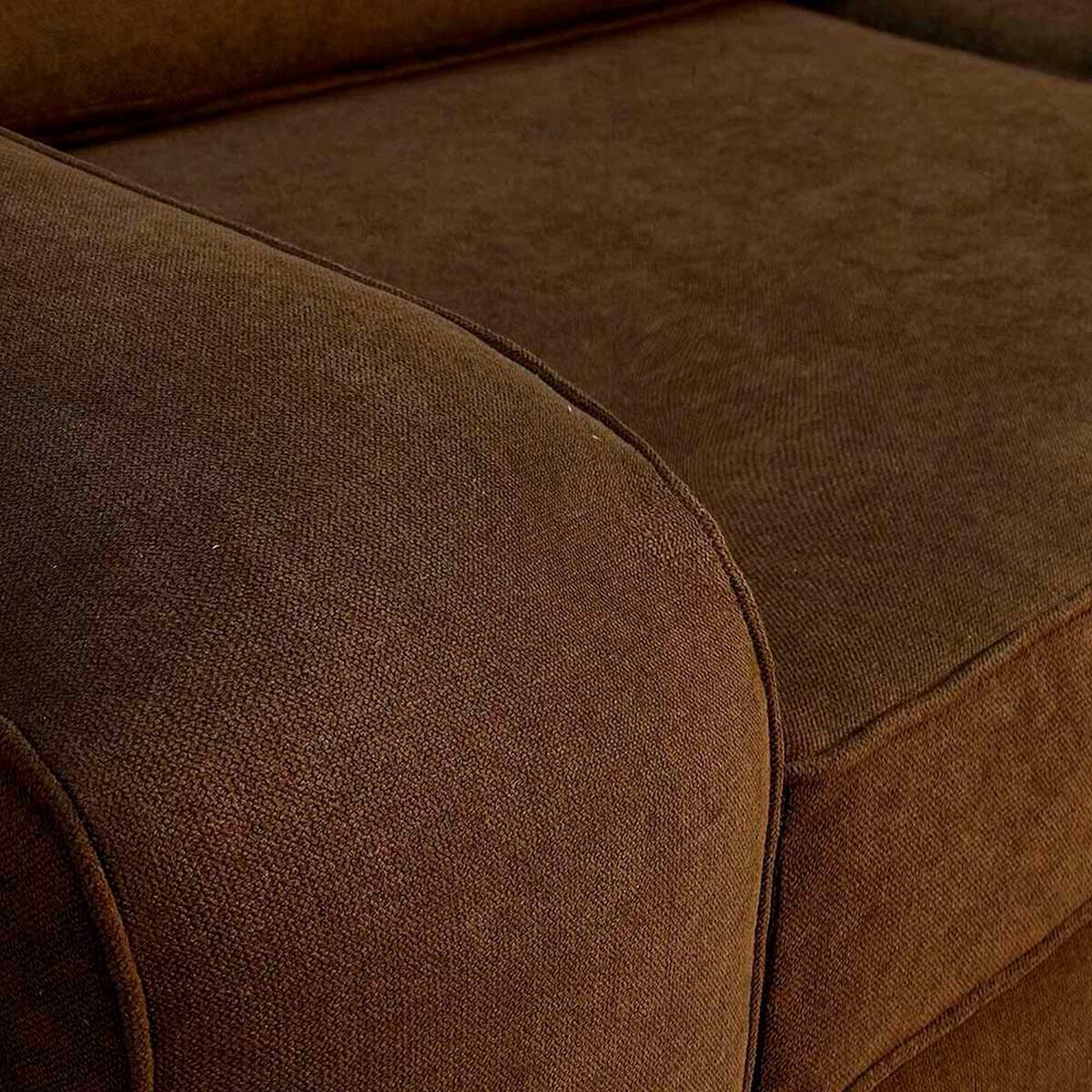 Juego de Living Elegant Detail Boston Sof&aacute; 3 Cuerpos + Sof&aacute; 2 Cuerpos Caf&eacute;