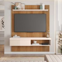 Panel Decocasa Jade Hasta 55"" Castaño Ow