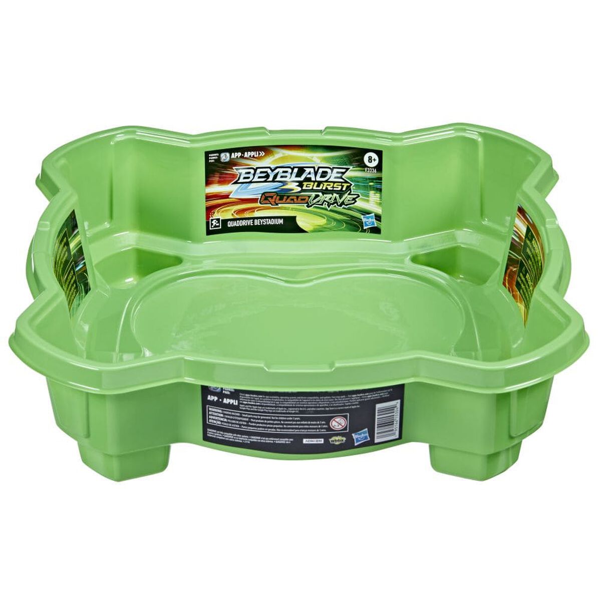 Estadio Beyblade Burst Quad Drive Verde