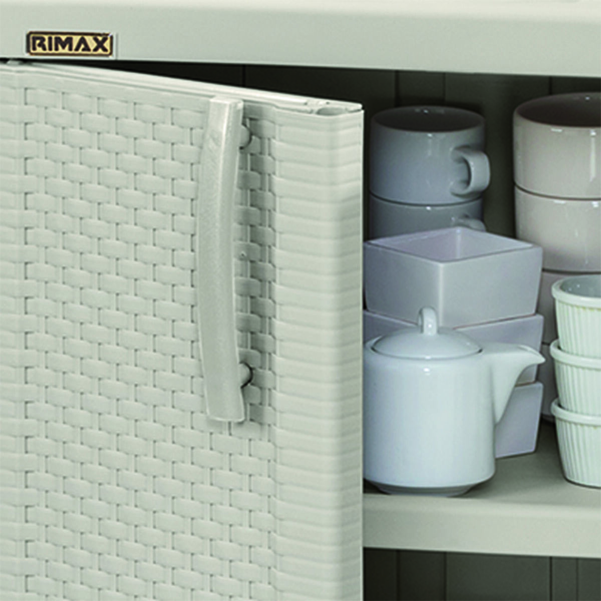 Clóset Plástico Rimax Rx10367 2 Puertas 3 Cajones