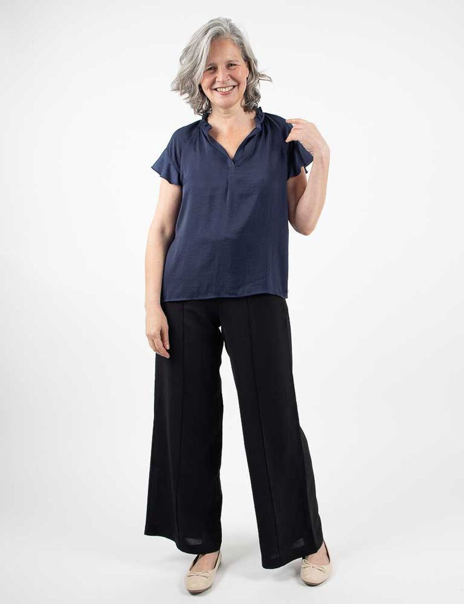 Blusa Manga Corta Mujer Portman Club