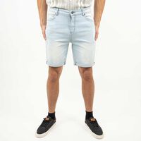 Bermuda Hombre Ypsd Celeste, Negro, Verde